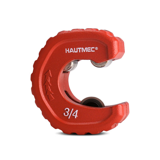 HAUTMEC Pro 3/4 Inch Automatic Copper Tube Cutter - 3/4 in. Maximum Nominal Pipe Capacity (7/8 in. Outer Diameter), for Copper, Aluminum, Brass Tube and Thin-wall Conduit, HT0216-PL