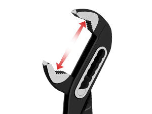 HAUTMEC Water Pump Pliers Set, Wider Opening,Groove Joint Pliers with Curved Jaw and Quick Adjustment Lock for Gripping,Repair,Nuts,Bolts, Pipe,12/10/7 Inch HT0323