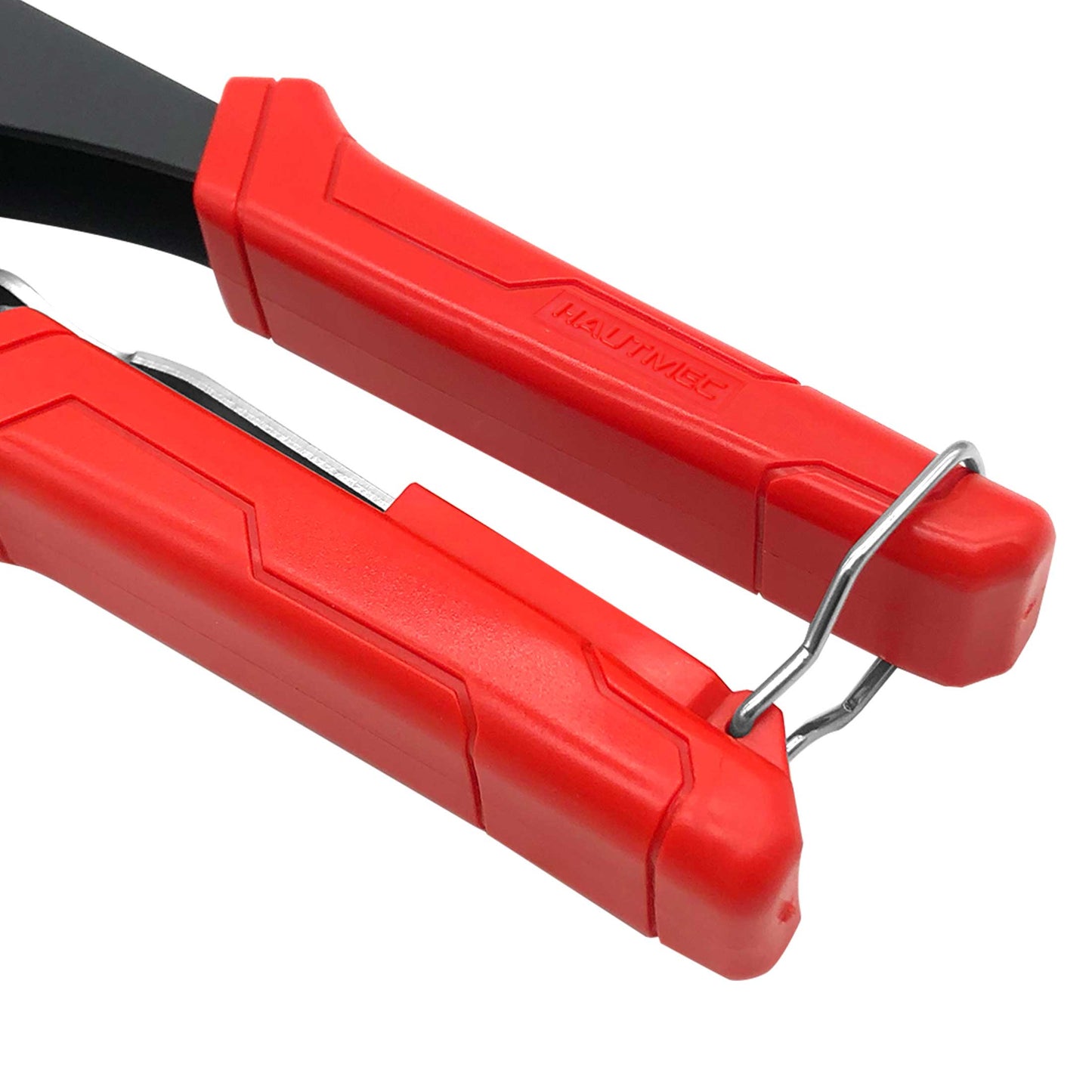 HAUTMEC Pop Rivet Gun,360° Swivel Head Hand Rivet Tool with 4 Manual Interchangeable Rivet Heads HT0128-HR