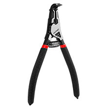 HAUTMEC 4PCS High Leverage Snap Ring Pliers Set,7 inches Internal/External Heavy Duty Circlip Pliers HT0280