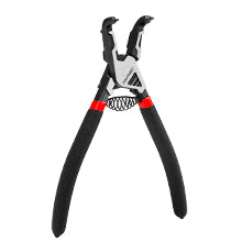 HAUTMEC 4PCS High Leverage Snap Ring Pliers Set,7 inches Internal/External Heavy Duty Circlip Pliers HT0280