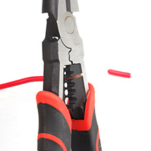 HAUTMEC 9" Needle Nose Pliers,High Leverage Combination Pliers 4 in 1 Multifunctional Heavy Duty Long Nose Pliers HT0274-PL