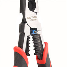 HAUTMEC 9" Needle Nose Pliers,High Leverage Combination Pliers 4 in 1 Multifunctional Heavy Duty Long Nose Pliers HT0274-PL