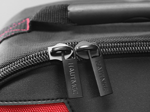 HAUTMEC Pro Tool Backpack Heavy Duty 1680D Water-Resistant Tool Bag with Laptop Compartment, Padded Straps for Comfortable Carry, Impact-Resistant Base, HT0407
