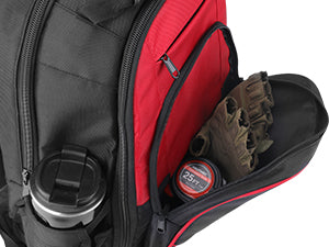 HAUTMEC Heavy-Duty Tool Backpack, 1680D Pro Backpack Tool Bag with Padded Laptop Compartment, 22 Pockets & Molded Waterproof Base for Electricians, Contractors, and Technicians – HT0285