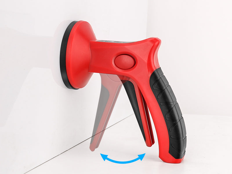 HAUTMEC 2 Pack Pistol Grip Suction Cup – Compact Suction Lifter with Quick Release Lever, One-Handed Operation for Tile, Glass, Stone & More – HT0439