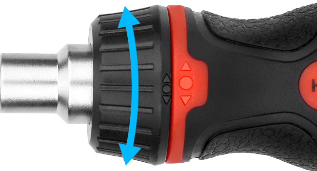 HAUTMEC 7-in-1 Stubby Ratcheting Screwdriver Set, Multi Screwdriver Tool All in One, Ratchet Short Screwdriver Set with Multi Bit Screw Driver for Use in Confined Space, Chrome Vanadium Steel Shaft HT0448