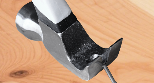 HAUTMEC 16 oz Claw Hammer, Drop Forged Claw Hammers with Magnetic Nail Holder and Firberglass Handle, Curved Jaw of Nail Puller, Smooth Face, HTMAM25003