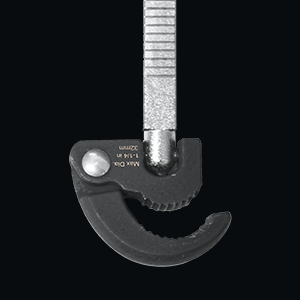 HAUTMEC 11-18inch Telescoping Basin Wrench, Sink Faucet Wrench for Tight Spaces with Replaceable Jaws Capacity 1-1/4''to 2-1/2", Plumber Wrenches for Faucet Hex Nuts Install and Repair Under Sink HT0423-PL