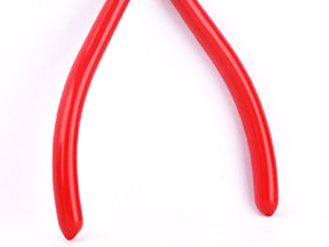 HAUTMEC 5" Precise Small Flush Cutting of Engineer Wire Cutter Plier 5PCS with Location Pin for Fine Shearing, Perfect for Circuit Board Cutting, Electronic Components, HT0327-5PC