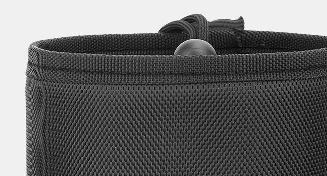 HAUTMEC Tool Pouch Combo Set, Heavy Duty 1680D Wear-Resistant Utility Tool Bags with EVA Molded Base, Drawstring Closure and Clip Hook, Ideal for Screws, Nails, Small Tools, HT0404