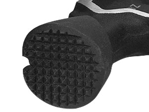 HAUTMEC 20 oz. One Piece Forged Framing Hammer With Straight Rip Claw, Milled Face, Shock-Absorbing Grip, with Magnetic Nail Holder, HT0371-HM