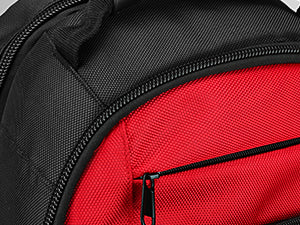 HAUTMEC Heavy-Duty Tool Backpack, 1680D Pro Backpack Tool Bag with Padded Laptop Compartment, 22 Pockets & Molded Waterproof Base for Electricians, Contractors, and Technicians – HT0285