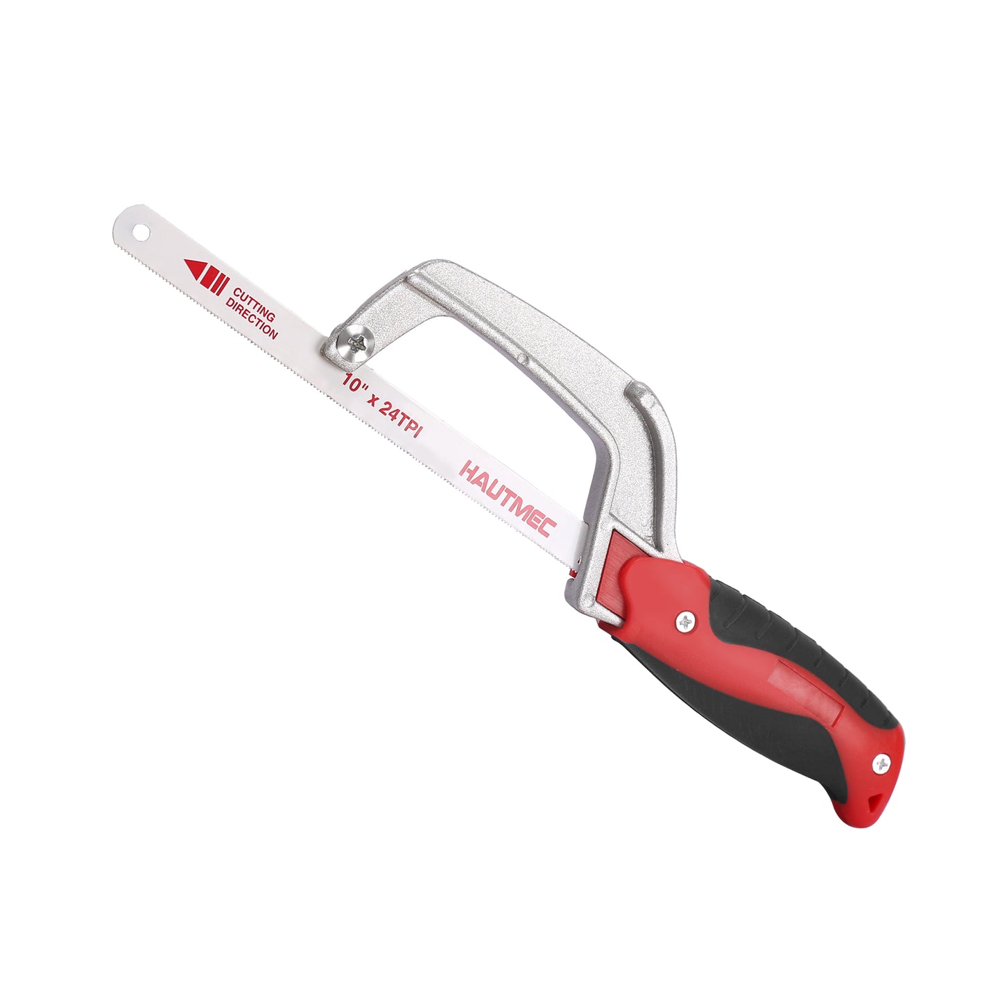 HAUTMEC Mini Hacksaw – Compact Hand Hack Saw Metal Frame With Bimetal HSS Blade HT0035-PL