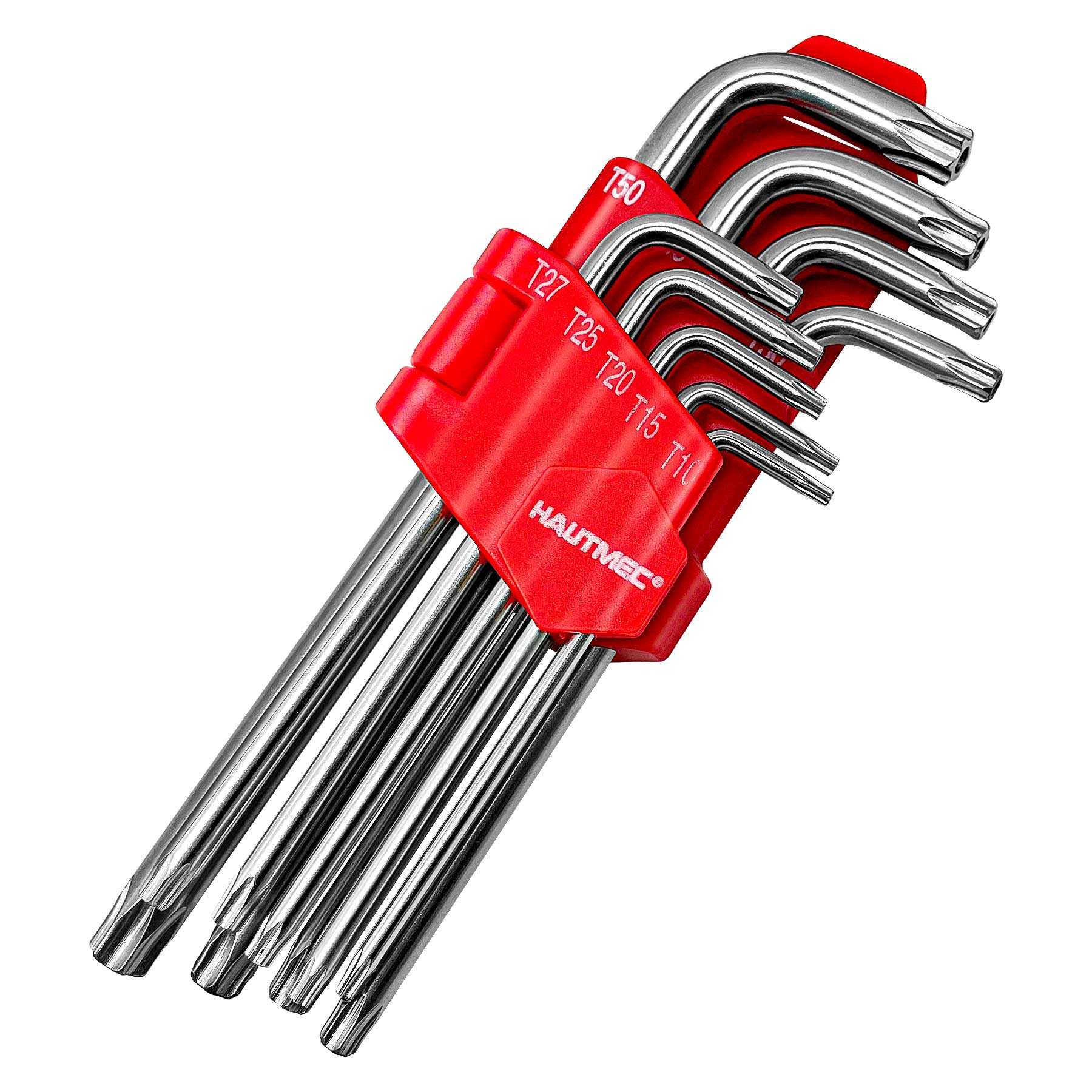 HAUTMEC Star Key Wrench Set, 9-Piece Torx Star Wrenches- Chrome Vanadi ...