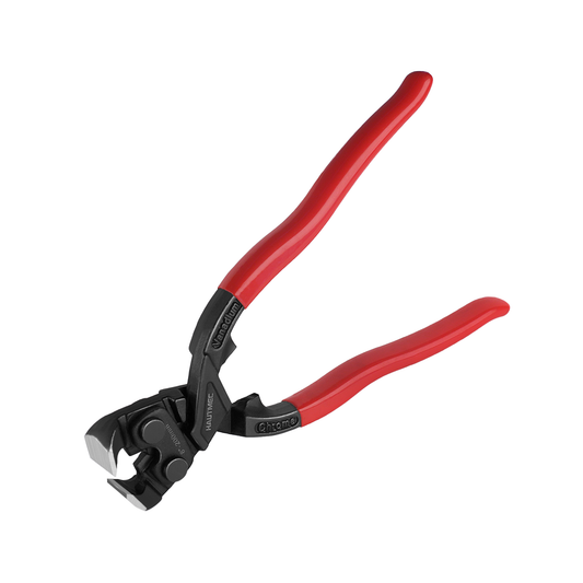 HAUTMEC 8 Inch Nail Puller Pliers Tool, High Leverage End Cutting Pliers, Nail Remover Tool with Anti-Slip Grip, CRV Steel End Cutting Nippers Tool for Pulling or Cutting Nails, Small Bolts and Wires,HT0466