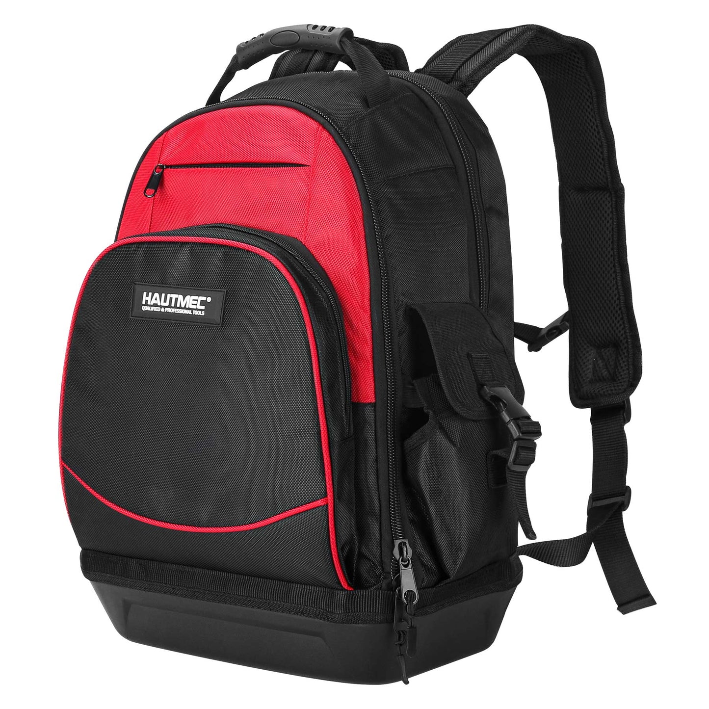 HAUTMEC Pro Tool Backpack,Large Capacity Tool Organizer,1680D Heavy Duty Tool Bag HT0285