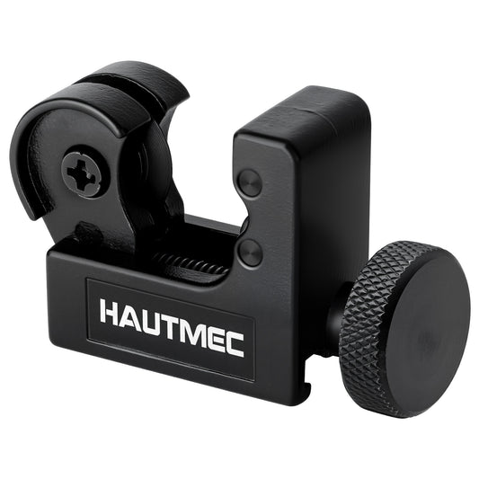 HAUTMEC Mini Tube Cutter Of Diameter from 1/8" to 5/8" OD (3-16mm), Heavy Duty Pipe Cutter for PVC, Copper, Aluminum, and Thin Stainless Steel Tube HT0131-TC