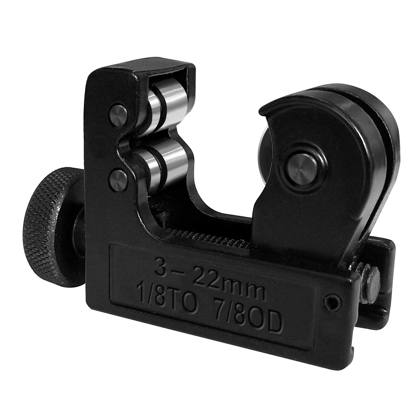 HAUTMEC Heavy Duty Adjustable Mini Tube Cutter Of Dia. 3-22mm (1/8 Inch - 7/8 Inch) HT0132-TC