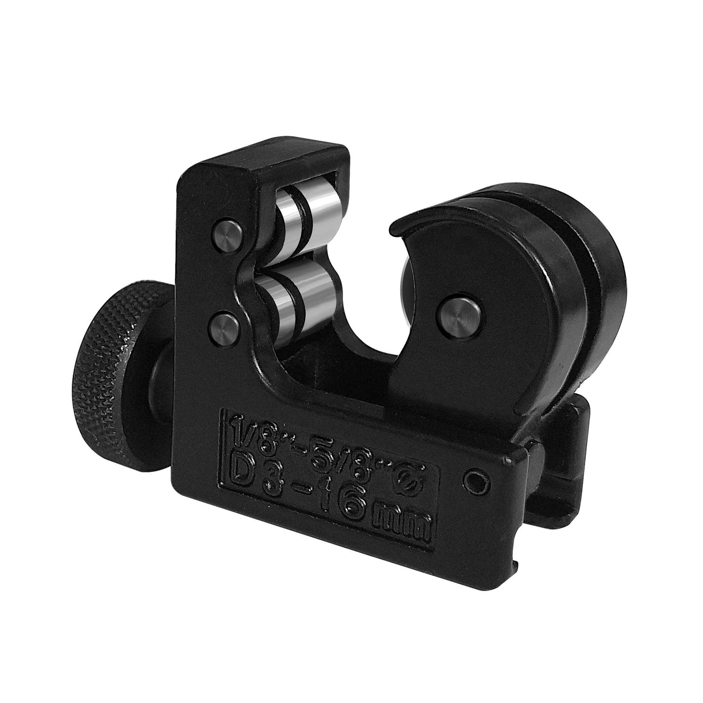 HAUTMEC Mini Tube Cutter Of Diameter from 1/8" to 5/8" OD (3-16mm), Heavy Duty Pipe Cutter for PVC, Copper, Aluminum, and Thin Stainless Steel Tube HT0131-TC