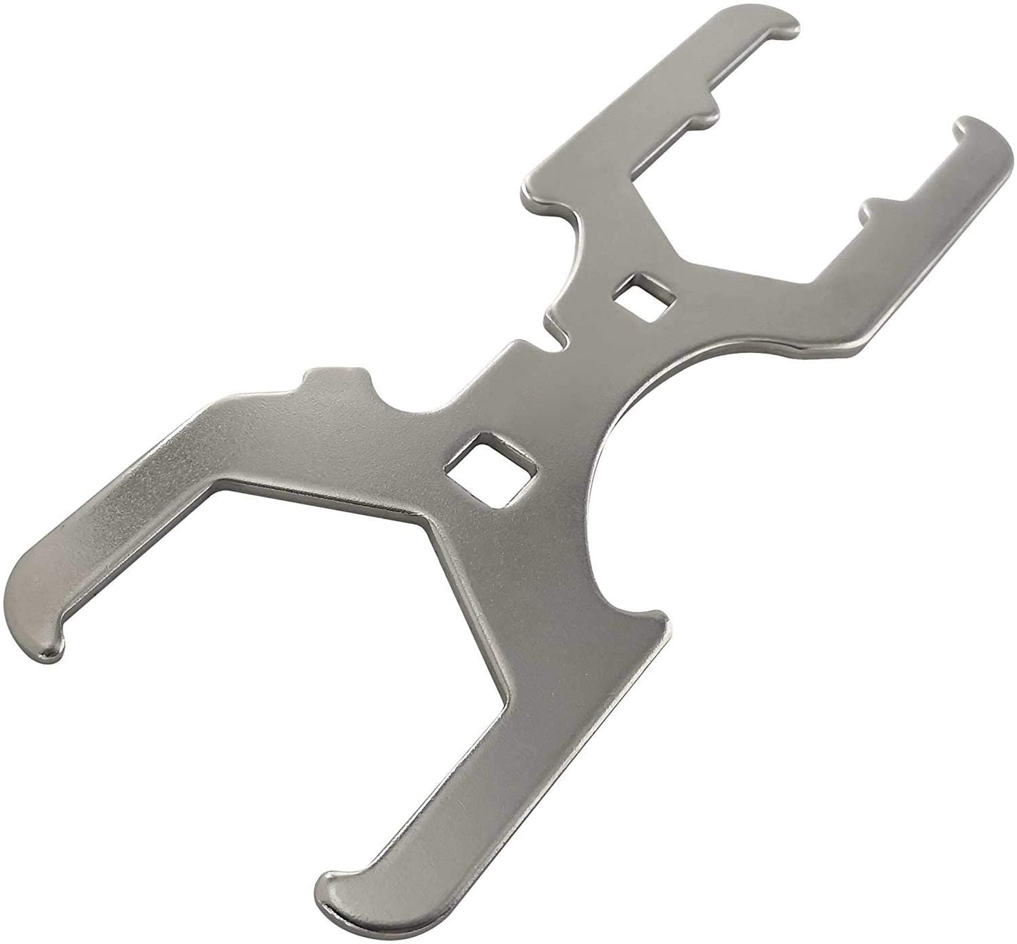 HAUTMEC 3 Way Plumber's Sink Strainer Wrench, Fits 1-3/4 inch., 2 inch. and 2-1/2 inch. Nuts， Multifunction Plumbing Wrench PL0037