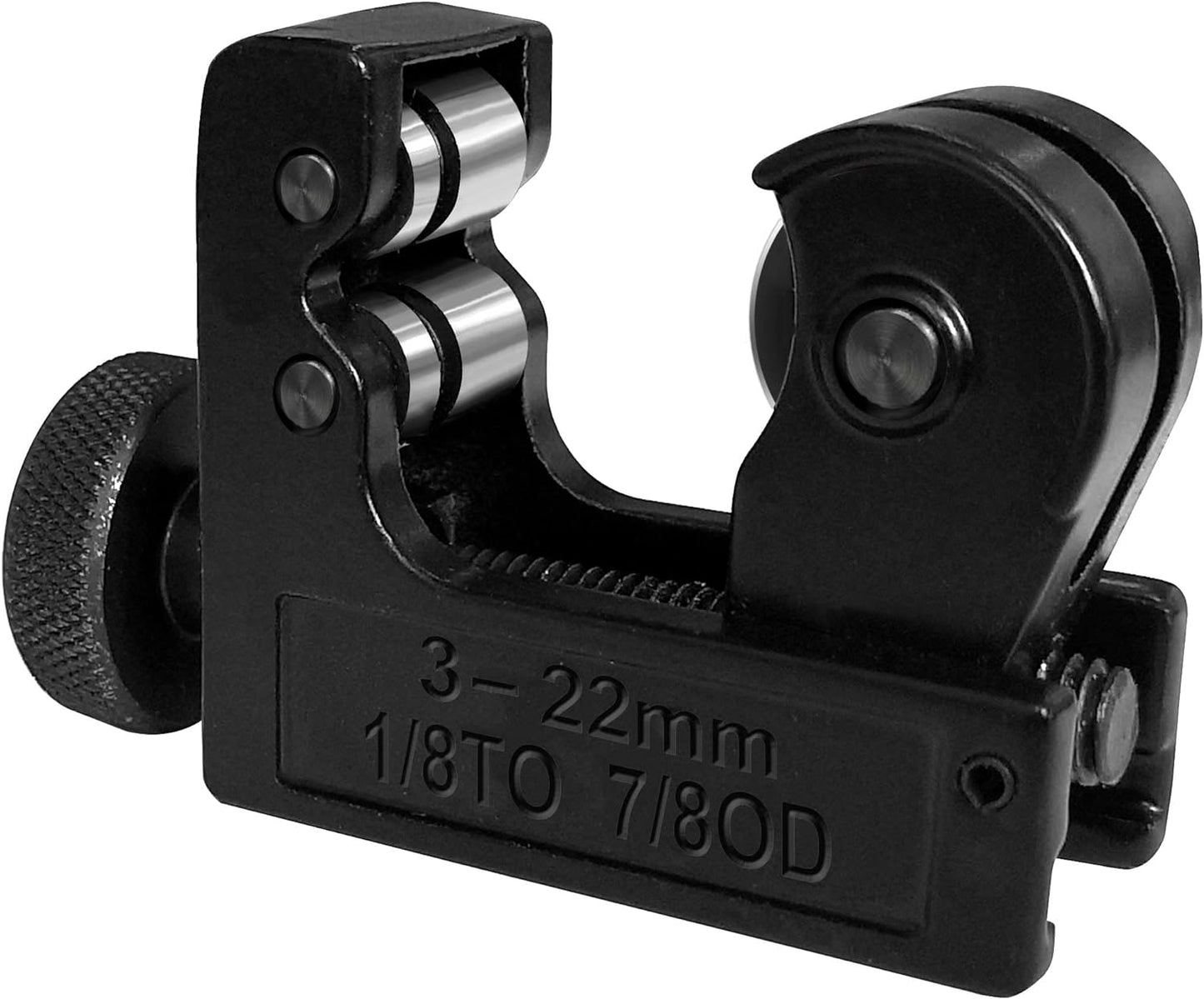 HAUTMEC Heavy Duty Adjustable Mini Tube Cutter Of Dia. 3-22mm (1/8 Inch - 7/8 Inch) HT0132-TC