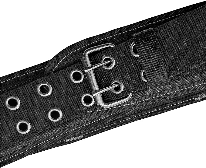 HAUTMEC Heavy-Duty Foam Padded Adjustable Tool Work Belt, Holds Most Pouches, Clips & Tool Holders HT0141-TB