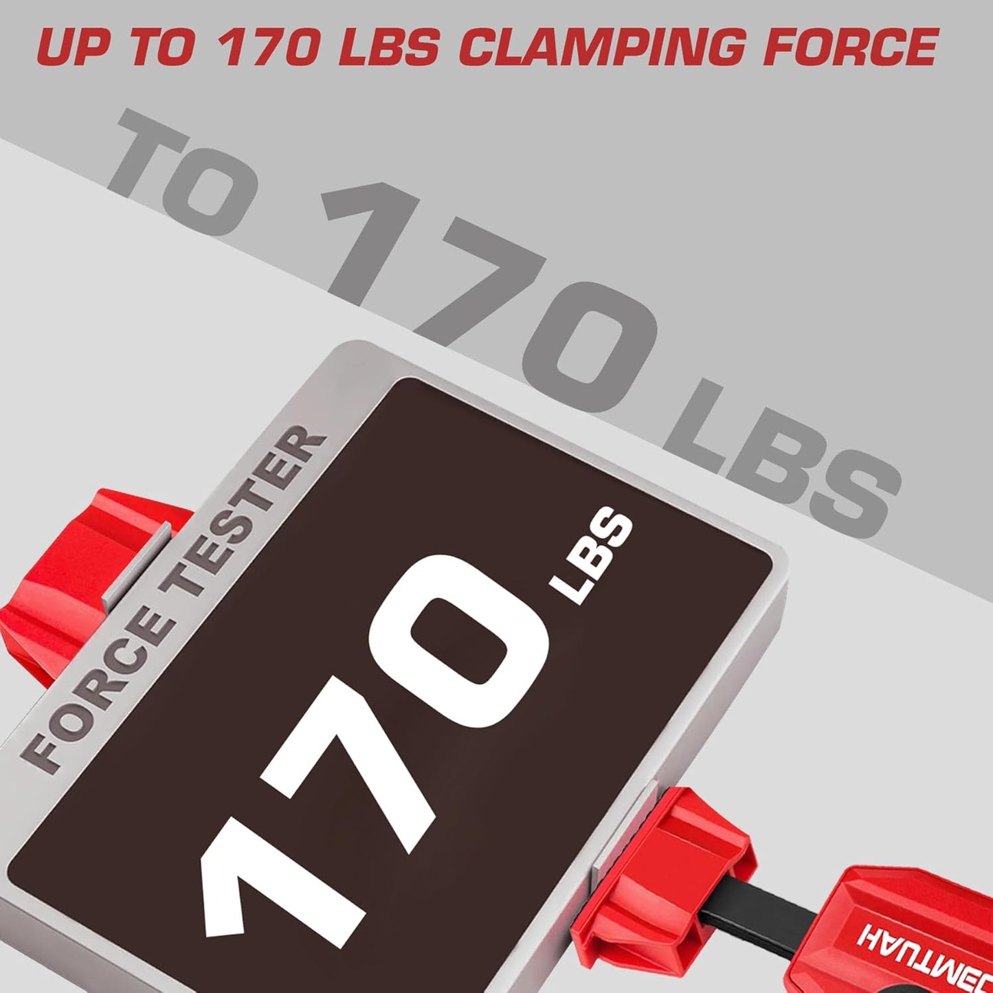 HAUTMEC Quick-Change Clamping Elements, Adjustable Desktop Bar Clamps, Bench Dog Clamps for Woodworking HT0276-CL