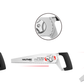 HAUTMEC Heavy Duty 11-Inch PVC/ABS Pipe Saw And General Purpose Hand saw, Adjustable Cutting Angle, For Cutting Pipe In Tight Spaces, for Trimming, Gardening, Wood, Drywall, And Plastic HT0027-SA