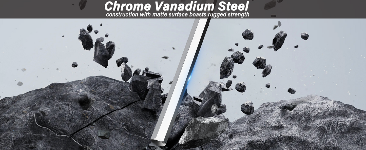 HAUTMEC 9-Piece Hex Key Allen Wrench Set, L Shape Metric Assortment, Chrome Vanadium Steel, Precise and Chamfered Tips, 1.5-10 mm, HT0221-SS