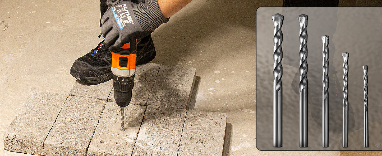 HAUTMEC Adjustable Hole Saw Cutter Kit, 1.6"–11.8"(40–300mm) Large Size, Heavy-Duty Bi-Metal Hole Cutter with PC Dust Shield, Adjustable Arbor & Pilot Bit for Wood, Plastic, Drywall – HTHOH25014