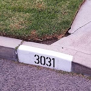 HAUTMEC Vintage Stainless Steel Numbers Stencils, 0 to 9 Stainless Steel Stencils & Holder, 2-1/2" (60mm) Numbers, Shop Stencil, Advertising Stencilling, Craft-Printing, Reusable, HT0342-ST