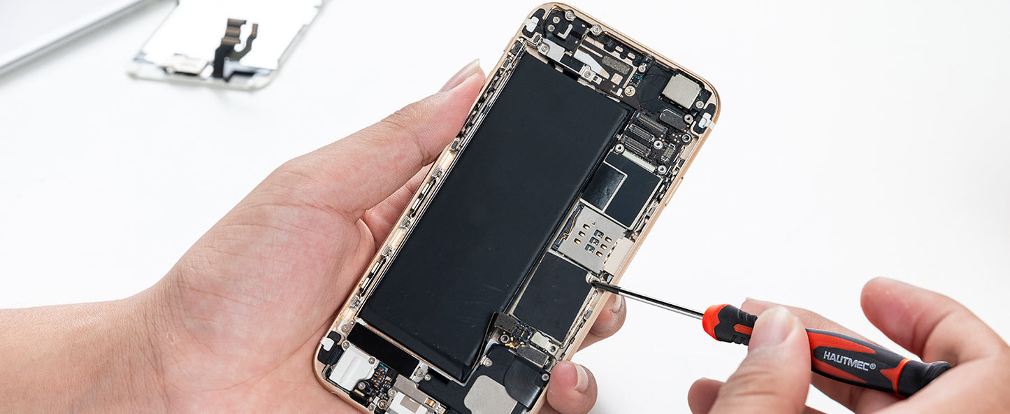 HAUTMEC 11-PCS Precision Mini Screwdriver Set with Telescoping Magnetic Pickup Tool, Phillips, Flat, Torx, Pouch, CRV Steel Shaft Magnetic Tiny Screwdriver Set for Eyeglass, Watch, Laptop, Phone, HT0421