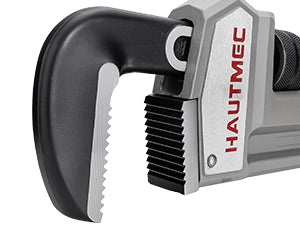 HAUTMEC 36 Inch Aluminum Straight Pipe Wrench, Heavy Duty Adjustable Plumbing Wrench, 4" Jaw Capacity, for Pipes, Tees, Ball Valves and Other Objects HT0188-PW