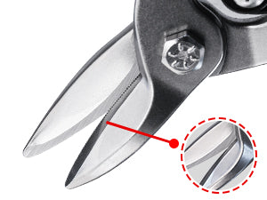 HAUTMEC 3-Piece Aviation Tin Snips for Cutting Metal Sheet, CR-V Steel Miter Shears for Straight, Left & Right Cuts, 10 Inch Heavy-Duty Sheet Metal Cutters with Safety Lock & Ergonomic Grip –HTSSM25063