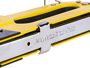 HAUTMEC 3-in-1 Heavy Duty Staple Gun Kit – Chromed Steel Upholstery Stapler with 600 Staples, Quick-Jam Clear, Adjustable Driving Force & Rapid Loading – HT0430