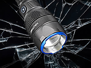 HAUTMEC Rechargeable Flashlights 12000 High Lumens Flashlight, 5 Light Modes Bright Flashlight, 2X Zoom, IP67 Waterproof & Impact-Resistant, and Power Bank, for Emergencies, Hunting, Camping, Hiking, HT0386