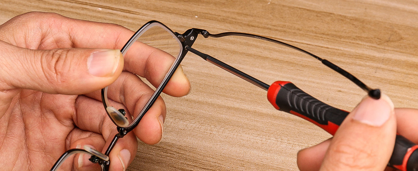 HAUTMEC 11-PCS Precision Mini Screwdriver Set with Telescoping Magnetic Pickup Tool, Phillips, Flat, Torx, Pouch, CRV Steel Shaft Magnetic Tiny Screwdriver Set for Eyeglass, Watch, Laptop, Phone, HT0421